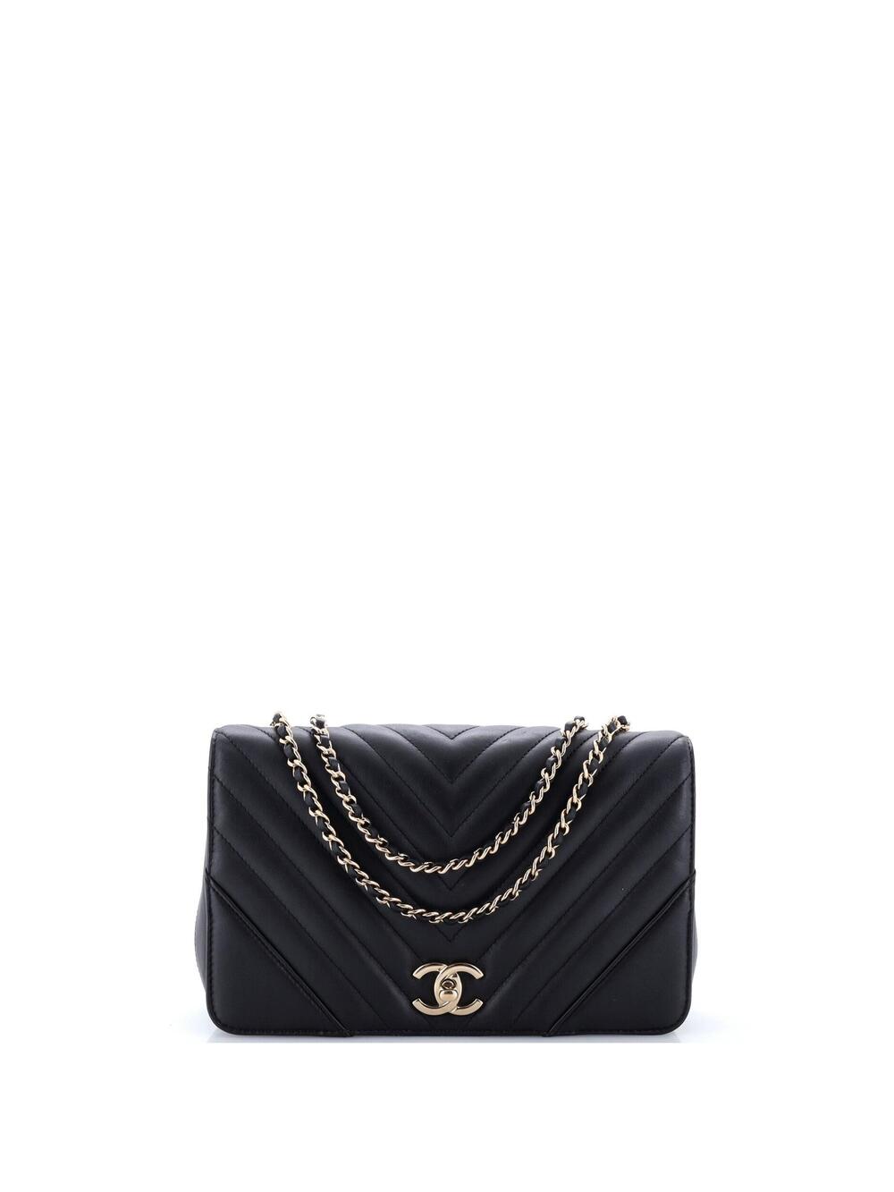 Chanel Statement Flap Bag Chevron #337420C44B